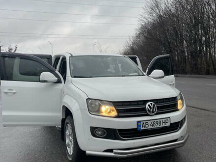 Белый Фольксваген Амарок, объемом двигателя 1.97 л и пробегом 261 тыс. км за 18500 $, фото 1 на Automoto.ua