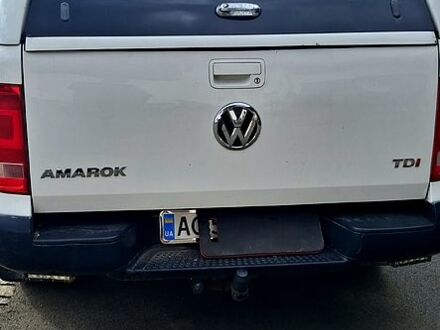 Білий Фольксваген Амарок, об'ємом двигуна 2 л та пробігом 248 тис. км за 23620 $, фото 1 на Automoto.ua