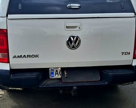Белый Фольксваген Амарок, объемом двигателя 2 л и пробегом 248 тыс. км за 23620 $, фото 1 на Automoto.ua