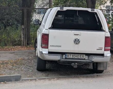 Белый Фольксваген Амарок, объемом двигателя 1.97 л и пробегом 176 тыс. км за 21000 $, фото 1 на Automoto.ua