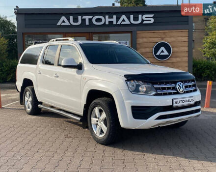 Белый Фольксваген Амарок, объемом двигателя 2 л и пробегом 135 тыс. км за 22900 $, фото 1 на Automoto.ua