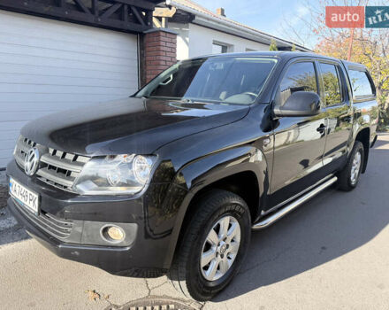 Черный Фольксваген Амарок, объемом двигателя 1.97 л и пробегом 190 тыс. км за 14999 $, фото 4 на Automoto.ua