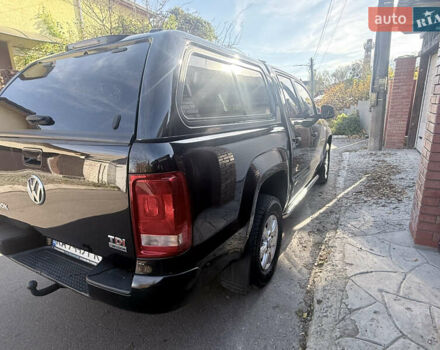 Черный Фольксваген Амарок, объемом двигателя 1.97 л и пробегом 190 тыс. км за 14999 $, фото 10 на Automoto.ua