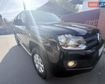 Черный Фольксваген Амарок, объемом двигателя 1.97 л и пробегом 190 тыс. км за 14999 $, фото 6 на Automoto.ua