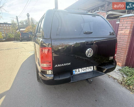 Черный Фольксваген Амарок, объемом двигателя 1.97 л и пробегом 190 тыс. км за 14999 $, фото 11 на Automoto.ua