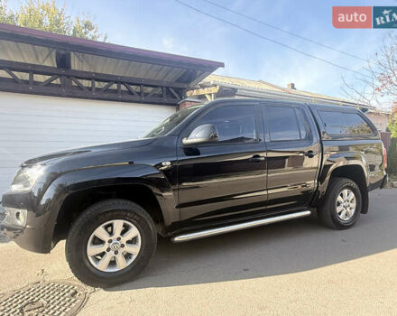 Черный Фольксваген Амарок, объемом двигателя 1.97 л и пробегом 190 тыс. км за 14999 $, фото 5 на Automoto.ua