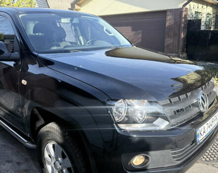 Черный Фольксваген Амарок, объемом двигателя 1.97 л и пробегом 190 тыс. км за 14999 $, фото 1 на Automoto.ua