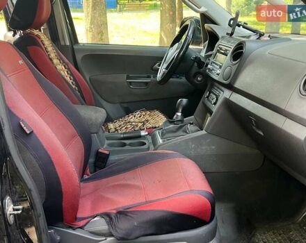 Черный Фольксваген Амарок, объемом двигателя 2 л и пробегом 217 тыс. км за 14690 $, фото 28 на Automoto.ua