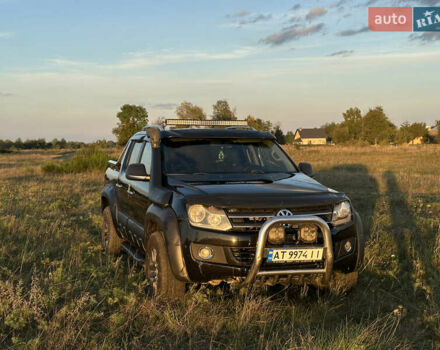 Черный Фольксваген Амарок, объемом двигателя 1.97 л и пробегом 315 тыс. км за 11000 $, фото 7 на Automoto.ua