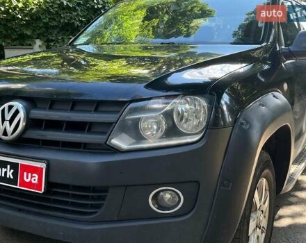 Черный Фольксваген Амарок, объемом двигателя 2 л и пробегом 217 тыс. км за 14690 $, фото 2 на Automoto.ua