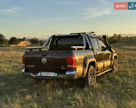 Черный Фольксваген Амарок, объемом двигателя 1.97 л и пробегом 315 тыс. км за 11000 $, фото 4 на Automoto.ua