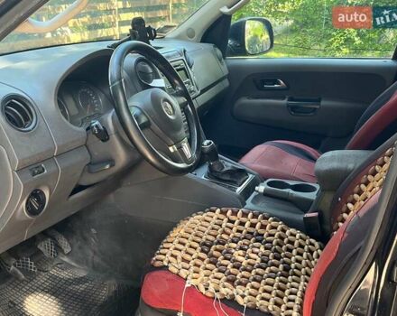 Черный Фольксваген Амарок, объемом двигателя 2 л и пробегом 217 тыс. км за 14690 $, фото 17 на Automoto.ua