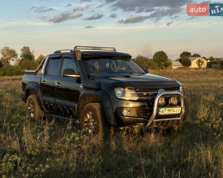 Черный Фольксваген Амарок, объемом двигателя 1.97 л и пробегом 315 тыс. км за 11000 $, фото 6 на Automoto.ua