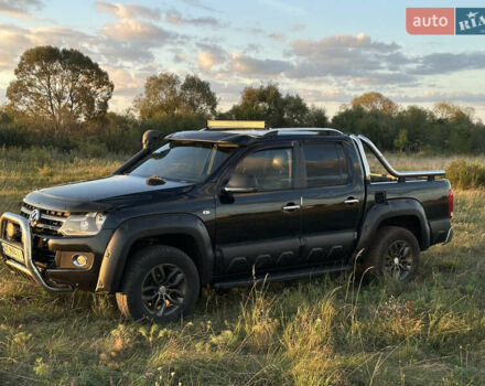 Черный Фольксваген Амарок, объемом двигателя 1.97 л и пробегом 315 тыс. км за 10700 $, фото 2 на Automoto.ua