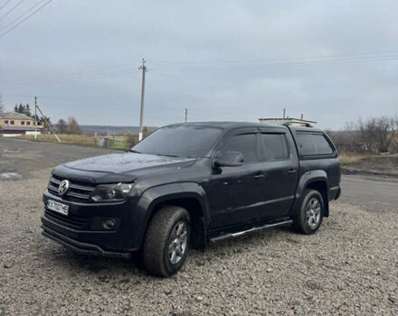 Черный Фольксваген Амарок, объемом двигателя 2 л и пробегом 250 тыс. км за 14900 $, фото 3 на Automoto.ua