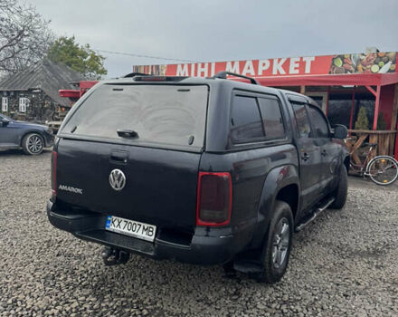 Черный Фольксваген Амарок, объемом двигателя 2 л и пробегом 250 тыс. км за 14900 $, фото 5 на Automoto.ua