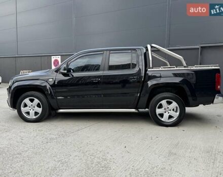 Чорний Фольксваген Амарок, об'ємом двигуна 2 л та пробігом 255 тис. км за 14750 $, фото 1 на Automoto.ua