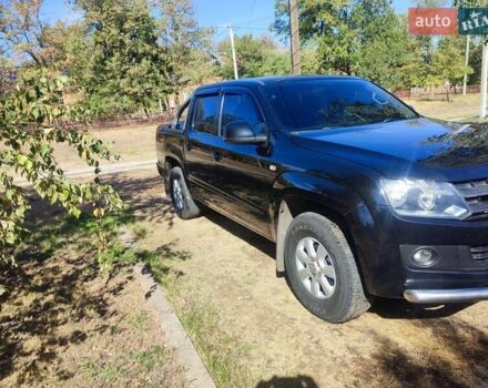 Черный Фольксваген Амарок, объемом двигателя 1.97 л и пробегом 267 тыс. км за 15200 $, фото 1 на Automoto.ua