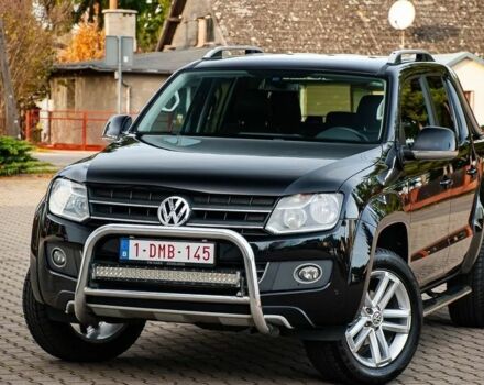 Черный Фольксваген Амарок, объемом двигателя 2 л и пробегом 153 тыс. км за 4725 $, фото 1 на Automoto.ua