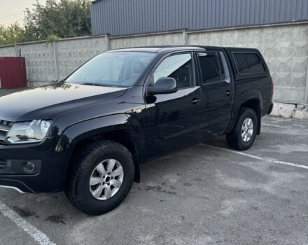 Черный Фольксваген Амарок, объемом двигателя 2 л и пробегом 123 тыс. км за 15000 $, фото 1 на Automoto.ua