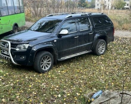 Чорний Фольксваген Амарок, об'ємом двигуна 2 л та пробігом 299 тис. км за 19300 $, фото 1 на Automoto.ua