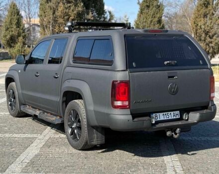 Черный Фольксваген Амарок, объемом двигателя 2 л и пробегом 420 тыс. км за 18000 $, фото 4 на Automoto.ua