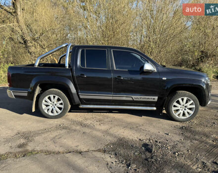 Черный Фольксваген Амарок, объемом двигателя 2 л и пробегом 432 тыс. км за 12500 $, фото 2 на Automoto.ua