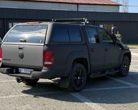 Черный Фольксваген Амарок, объемом двигателя 2 л и пробегом 420 тыс. км за 18000 $, фото 3 на Automoto.ua
