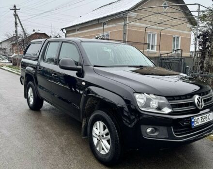 Черный Фольксваген Амарок, объемом двигателя 2 л и пробегом 262 тыс. км за 20999 $, фото 4 на Automoto.ua
