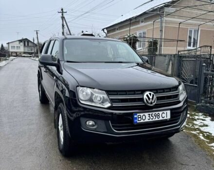 Черный Фольксваген Амарок, объемом двигателя 2 л и пробегом 262 тыс. км за 20999 $, фото 1 на Automoto.ua