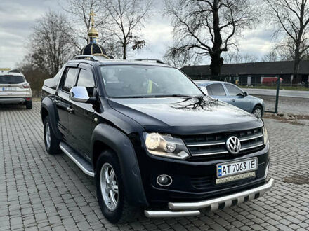 Черный Фольксваген Амарок, объемом двигателя 1.97 л и пробегом 241 тыс. км за 14000 $, фото 1 на Automoto.ua