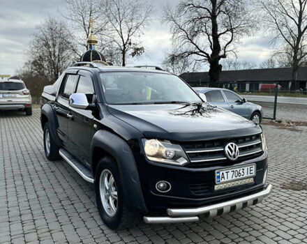 Черный Фольксваген Амарок, объемом двигателя 1.97 л и пробегом 241 тыс. км за 14000 $, фото 1 на Automoto.ua