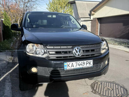 Черный Фольксваген Амарок, объемом двигателя 1.97 л и пробегом 190 тыс. км за 14999 $, фото 1 на Automoto.ua