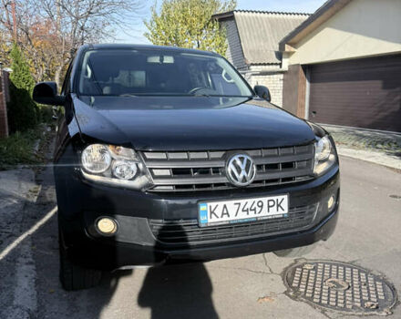 Черный Фольксваген Амарок, объемом двигателя 1.97 л и пробегом 190 тыс. км за 14999 $, фото 1 на Automoto.ua