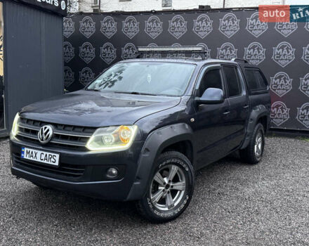 Черный Фольксваген Амарок, объемом двигателя 2 л и пробегом 203 тыс. км за 14800 $, фото 1 на Automoto.ua
