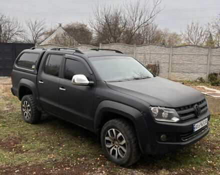 Черный Фольксваген Амарок, объемом двигателя 1.97 л и пробегом 418 тыс. км за 15000 $, фото 1 на Automoto.ua