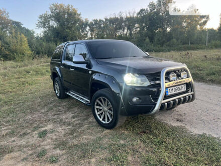 Черный Фольксваген Амарок, объемом двигателя 1.97 л и пробегом 299 тыс. км за 19999 $, фото 1 на Automoto.ua