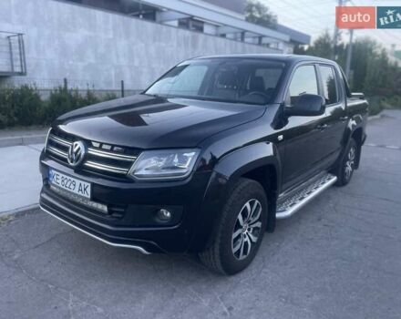 Чорний Фольксваген Амарок, об'ємом двигуна 2 л та пробігом 300 тис. км за 17900 $, фото 1 на Automoto.ua