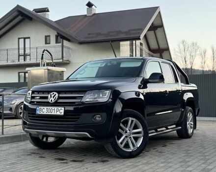 Чорний Фольксваген Амарок, об'ємом двигуна 2 л та пробігом 175 тис. км за 23800 $, фото 1 на Automoto.ua
