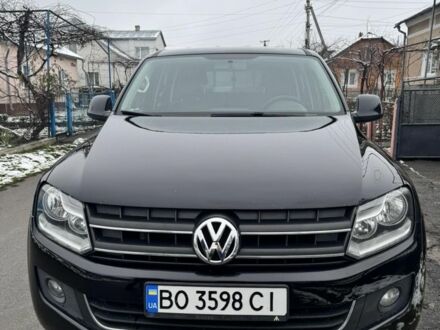 Черный Фольксваген Амарок, объемом двигателя 2 л и пробегом 262 тыс. км за 20999 $, фото 1 на Automoto.ua