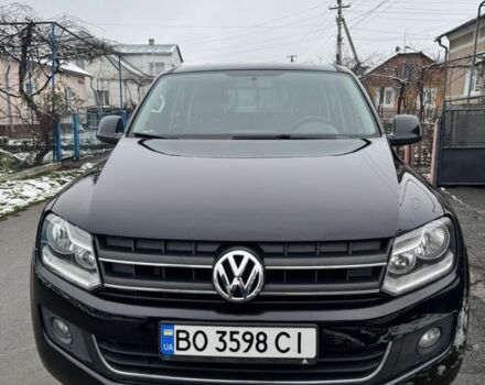 Черный Фольксваген Амарок, объемом двигателя 2 л и пробегом 262 тыс. км за 20999 $, фото 1 на Automoto.ua