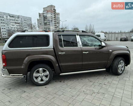 Коричневий Фольксваген Амарок, об'ємом двигуна 1.97 л та пробігом 346 тис. км за 15750 $, фото 2 на Automoto.ua