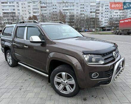 Коричневий Фольксваген Амарок, об'ємом двигуна 1.97 л та пробігом 346 тис. км за 15750 $, фото 3 на Automoto.ua