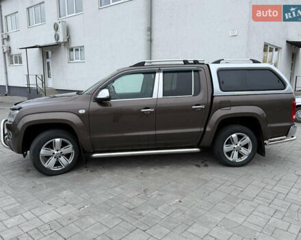 Коричневий Фольксваген Амарок, об'ємом двигуна 1.97 л та пробігом 346 тис. км за 15750 $, фото 1 на Automoto.ua