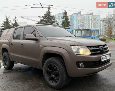 Коричневый Фольксваген Амарок, объемом двигателя 2 л и пробегом 310 тыс. км за 16000 $, фото 2 на Automoto.ua