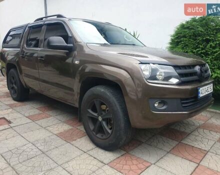 Коричневий Фольксваген Амарок, об'ємом двигуна 2 л та пробігом 252 тис. км за 14000 $, фото 7 на Automoto.ua