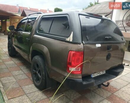 Коричневий Фольксваген Амарок, об'ємом двигуна 2 л та пробігом 252 тис. км за 14000 $, фото 9 на Automoto.ua