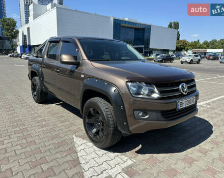 Коричневий Фольксваген Амарок, об'ємом двигуна 1.97 л та пробігом 213 тис. км за 19900 $, фото 9 на Automoto.ua
