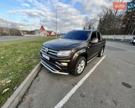 Коричневый Фольксваген Амарок, объемом двигателя 1.97 л и пробегом 214 тыс. км за 30900 $, фото 1 на Automoto.ua