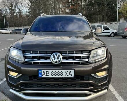Коричневый Фольксваген Амарок, объемом двигателя 1.97 л и пробегом 214 тыс. км за 30900 $, фото 3 на Automoto.ua